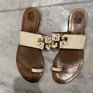 Tory Burch Women's Cream Sandals